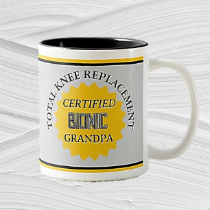 Fun! Bionic Knee Replacement Mug