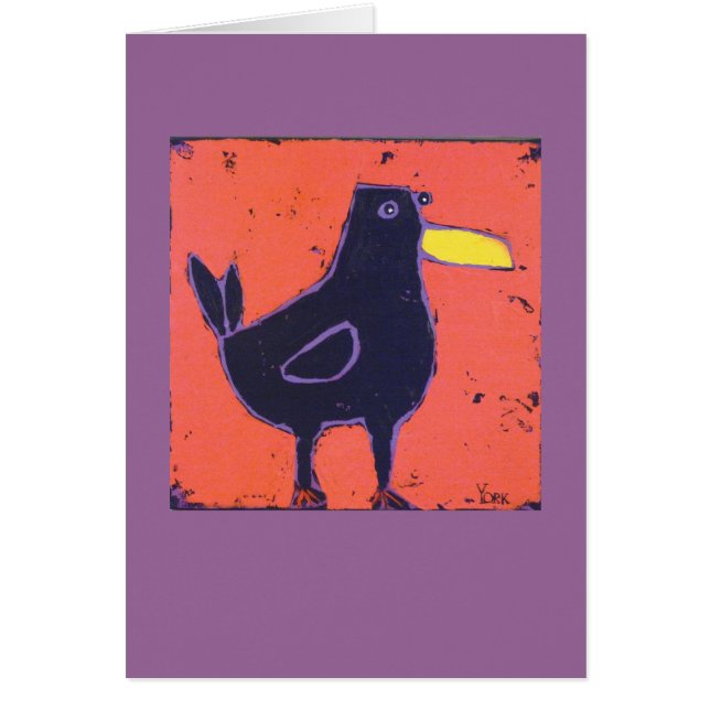 fun bird card (Front)