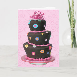 Fun Birthday Cake card
