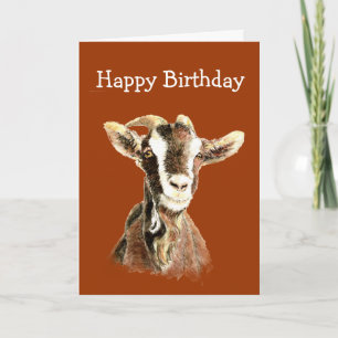 Fun Birthday, From the Old Goat who Loves YOU Card