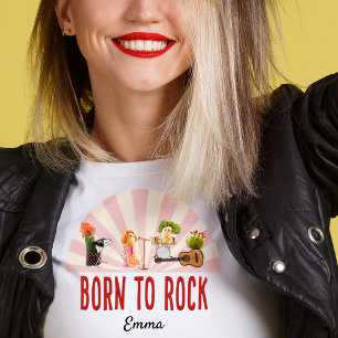 Fun Birthday Gift For Cousin, Cool Rock Band Vegan T-Shirt