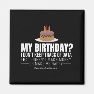 Fun Birthday Gift Magnet