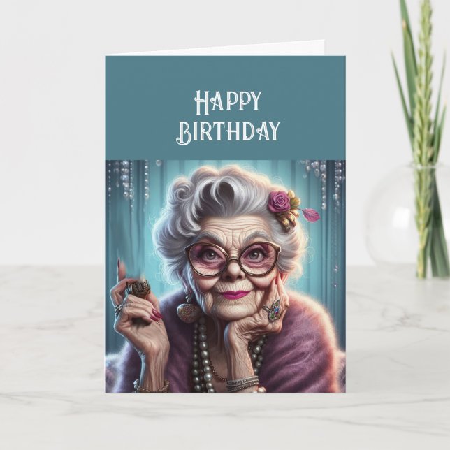 Fun Birthday Humour Inspirational Beautiful Soul Card (Front)