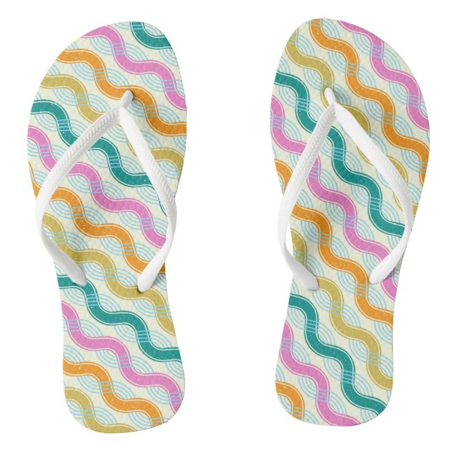 Fun birthday party  flip flops (Footbed)