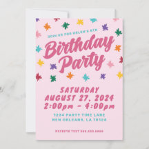 Fun Birthday Party Invitation