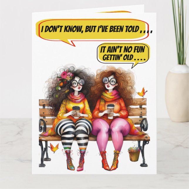 FUN BIRTHDAY - SEE INSIDE and Back ... Card (Front)