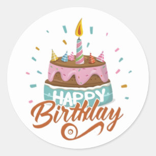 Fun Birthday Stickers