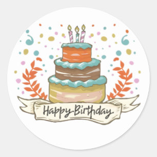 Fun Birthday Stickers