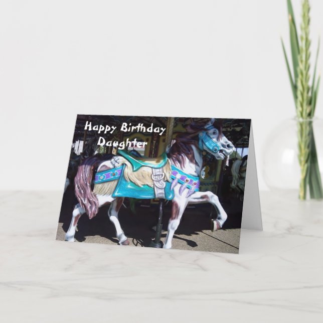 FUN BIRTHDAY WISHES DAUGHTER CARD (Front)