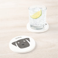 Fun Black Labrador Retriever Dog Personalised