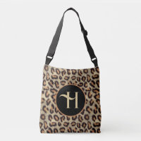 FUN BLACK & ORANGE FAUX LEOPARD FUR PRINT