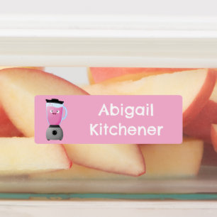 Fun blender kitchen appliance cartoon personalised