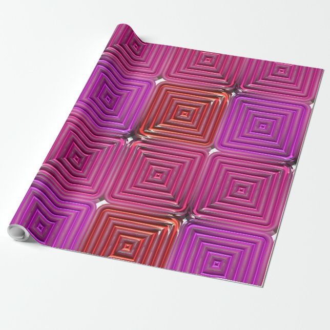 Fun Blockz Wrapping Paper (Unrolled)
