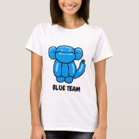 Fun blue balloon animal monkey design
