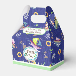 Fun Boats Deep Blue Favour Box
