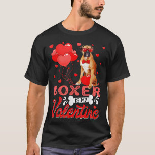 Fun Boer Is My Valentine Dog Lover Heart  T-Shirt