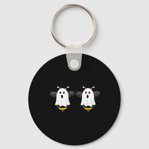 Fun Boo Bees Couples Halloween Costume For Women's Key Ring