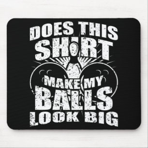 Fun Bowling Ball  - Gag Gift Bowling  for Men Mouse Mat