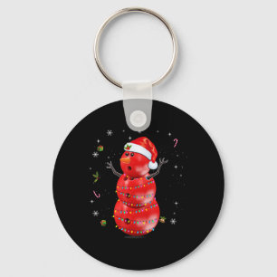 Fun Bowling  for Boys Girls Christmas Snowman Bowl Key Ring
