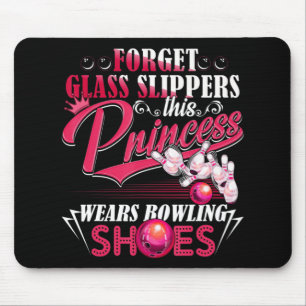 Fun Bowling  For Women Girls Kids Mum Wife  Mouse Mat