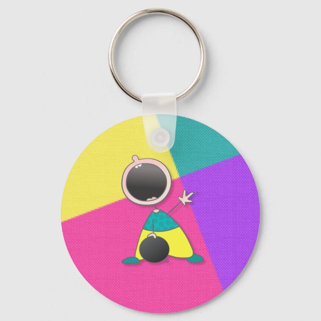Fun Bowling Key Ring (Front)