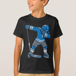 Fun Boy Kid Ice Hockey Dab Apparel1 T-Shirt