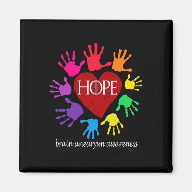 Fun brain aneurysm warrior1 magnet (Front)
