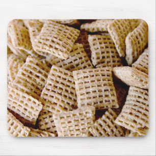 Fun Breakfast Wheat Squares Photograph Mouse Mat