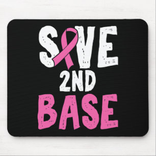 Fun Breast Cancer Awareness Month Save Second 2nd Mouse Mat