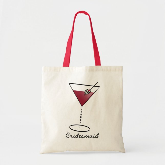 Fun Bridesmaid Favours Tote Bag (Front)