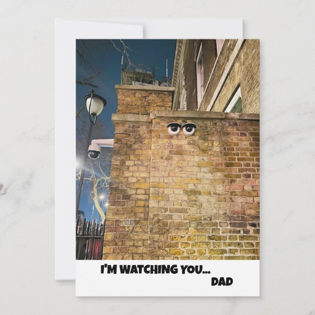 Fun British Postcard, Britian, London,  Thank You Card (Front)