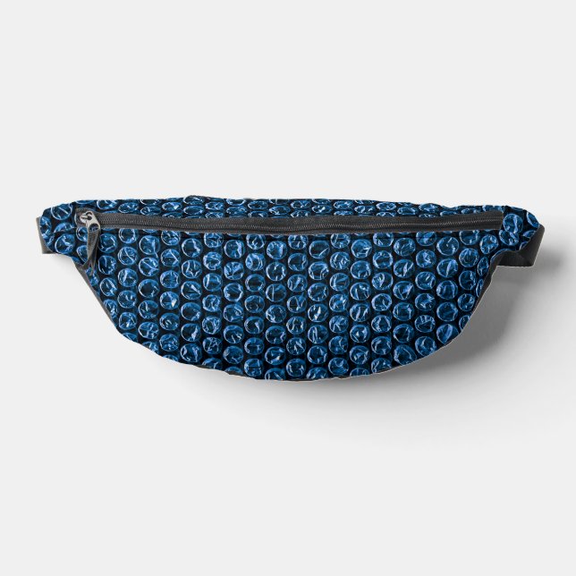 FUN Bubble Wrap Blue Bum Bags (Lay Down)