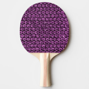 FUN Bubble Wrap Purple Ping Pong Paddle