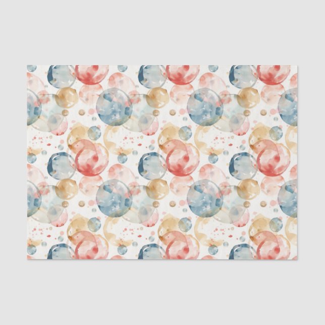Fun Bubbles Tissue Paper (Front)