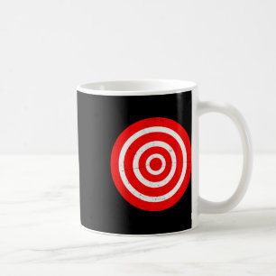 Fun Bullseye Target Bulls Eye Prank Gift-archery T Coffee Mug