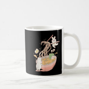 Fun Bunny Rabbit Ramen Noodle Soup Anime Kawaii Ae Coffee Mug