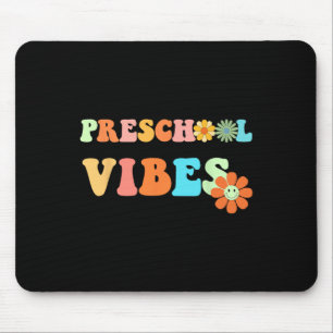 Fun Byck To School Preschool Vibes First Day Of Sc Mouse Mat