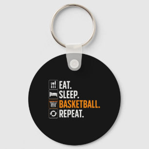 Fun Bysketbyll For Men Women Team Sport Bysketbyll Key Ring