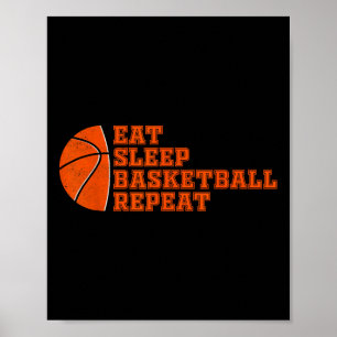 Fun Bysketbyll For Men Women Team Sport Bysketbyll Poster