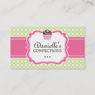 Fun Cake Ball Business Cards
