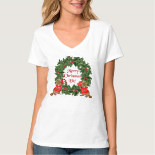Fun Canadian Christmas Eh T-Shirt