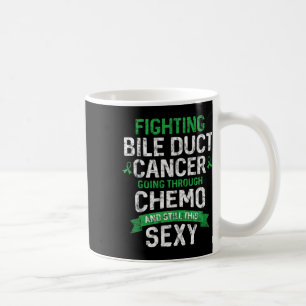 Fun Cancer Fighter Bile Duct Cancer Patient Chemo Coffee Mug