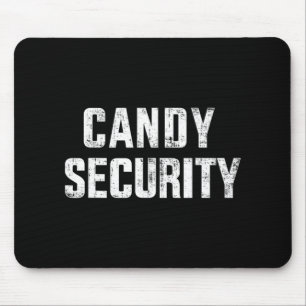 Fun candy security lazy halloween costume mouse mat