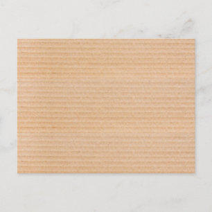 Fun Cardboard Box Texture Pattern Postcard