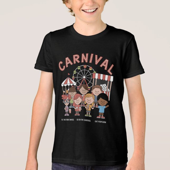 Fun Carnival Tri-Blend Shirt (Front)