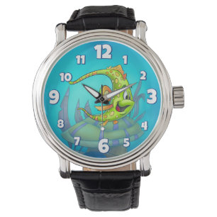 Fun cartoon fish watch