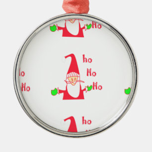 Fun Cartoon Mouse Santa Collection. Metal Tree Decoration