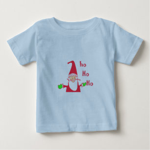 Fun Cartoon Mouse Santa Ho Ho Ho T-Shirt
