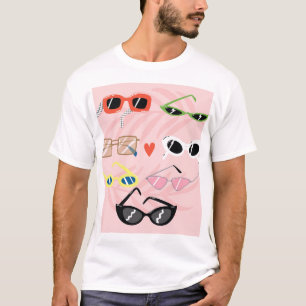 Fun Cartoon: Trendy Sunglasses Collection T-Shirt