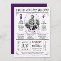 Fun Casual and Cute Save the Date Photo